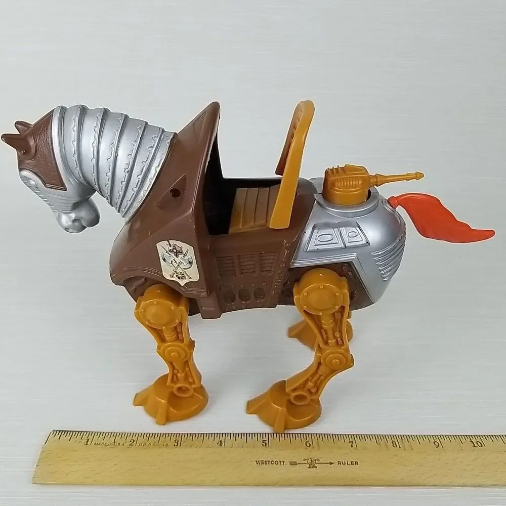 Vintage 1983 He-man MOTU Strider War Horse Masters of the Universe Toy - Flaws